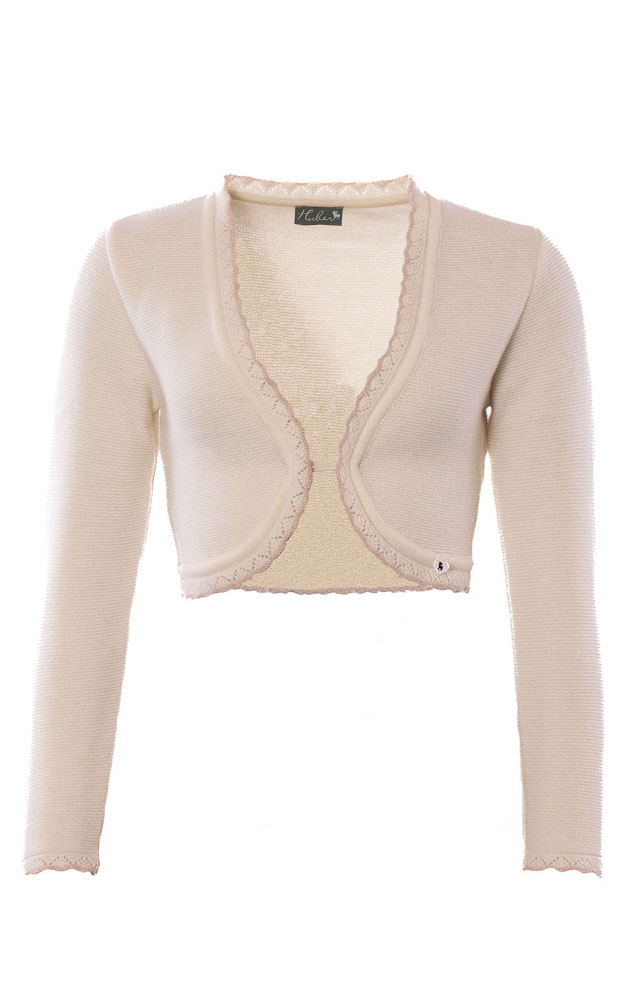 Bolero Olga, natur/beige