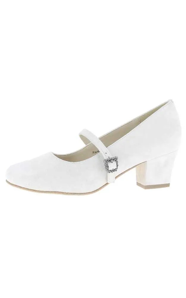 Schuhe Riemchen, creme