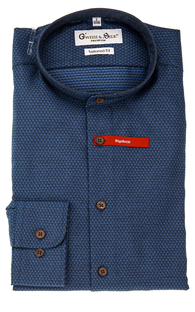 Hemd Schrecksee, dunkelblau - Tailored fit