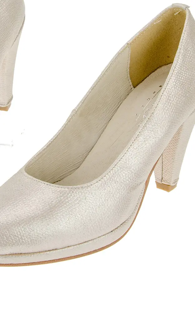 Schuhe 1004511096, weiß silbrig