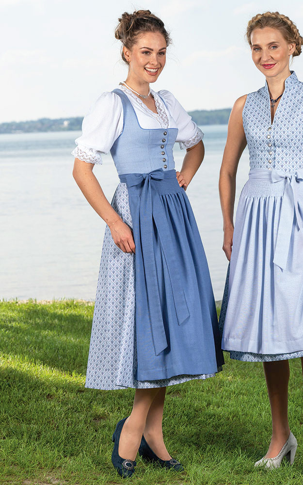 Blusendirndl Fuldatal, mit Schürze
