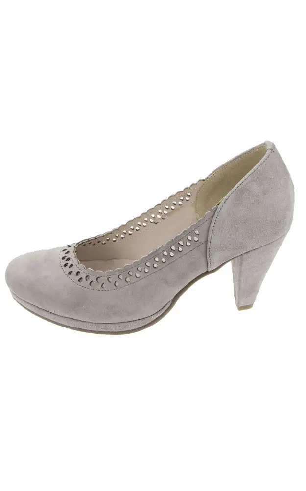 Velours-Schuhe 3004529108, stein