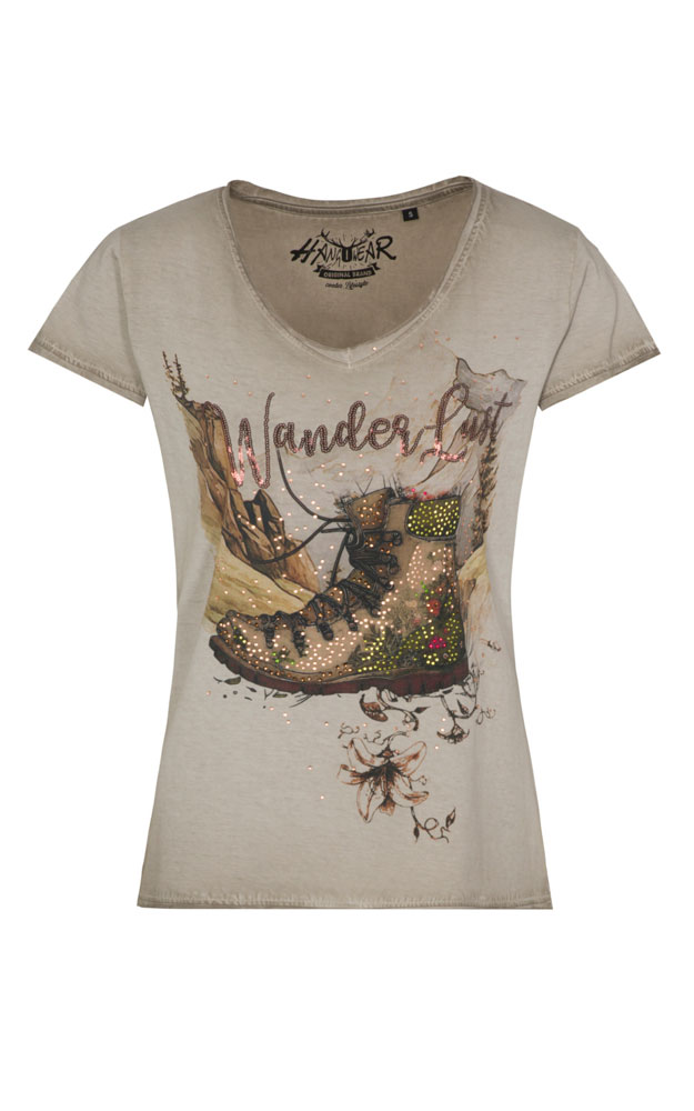 Damen-Shirt Begonia, beige