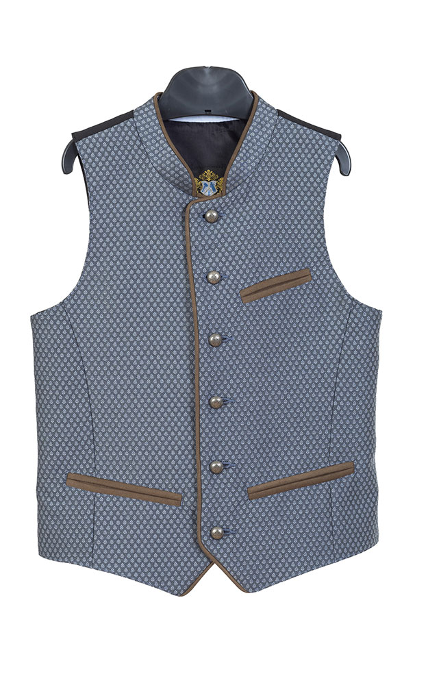 Kinderweste Michi, rauschblau