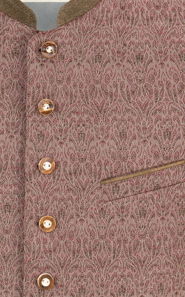 Weste Roberto, weinrot