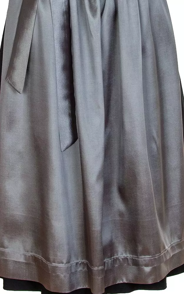 Schürze Taft Extra, silbergrau