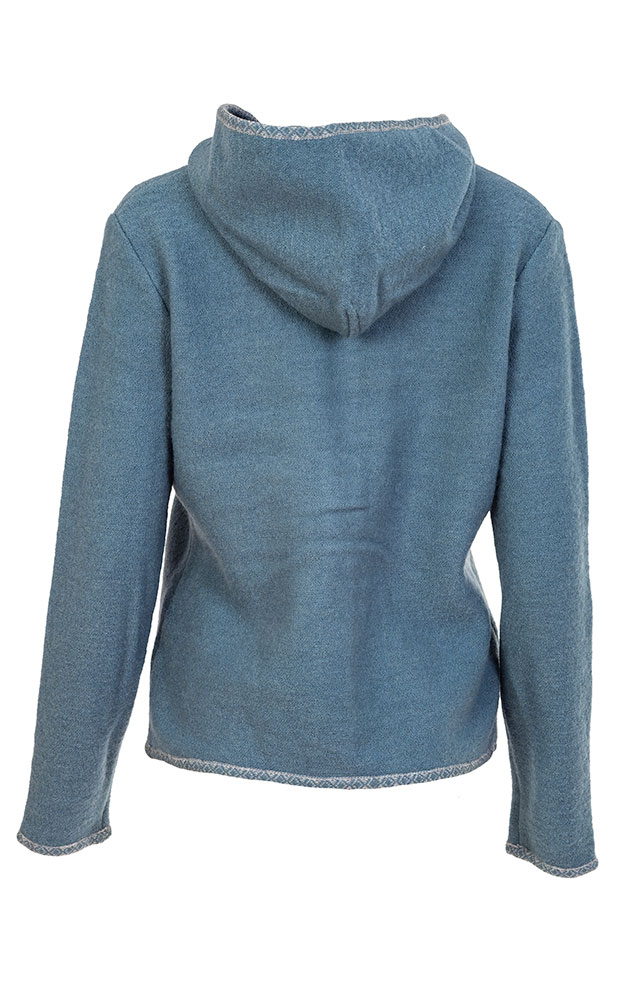 Walkjacke Weis, blau