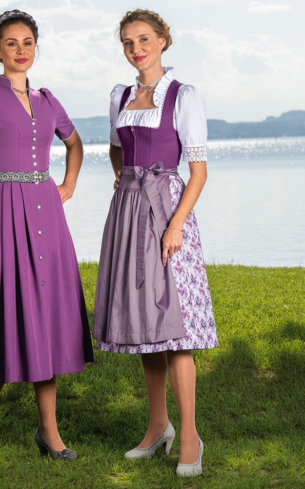 Blusendirndl Maintal, mit Schürze