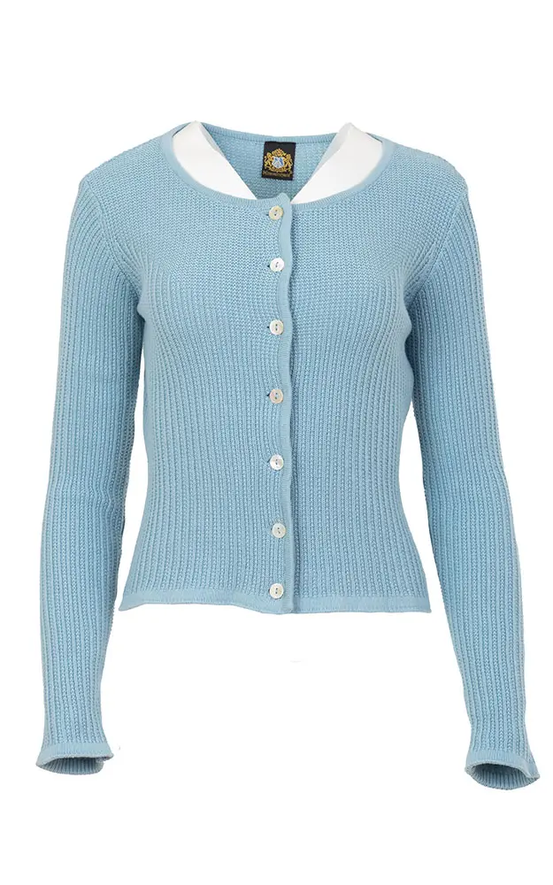 Strickjacke Arburg, türkis