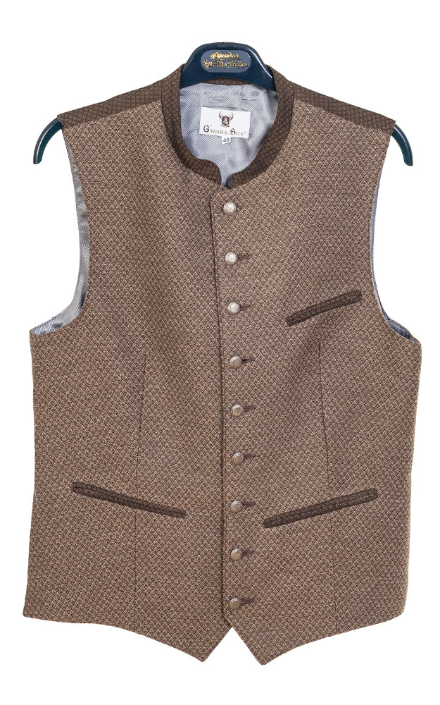Weste Regen, beige/braun