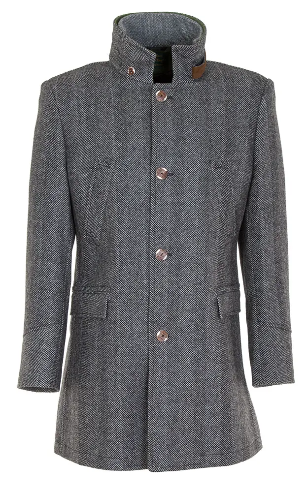 Mantel Max, schwarz/weiß