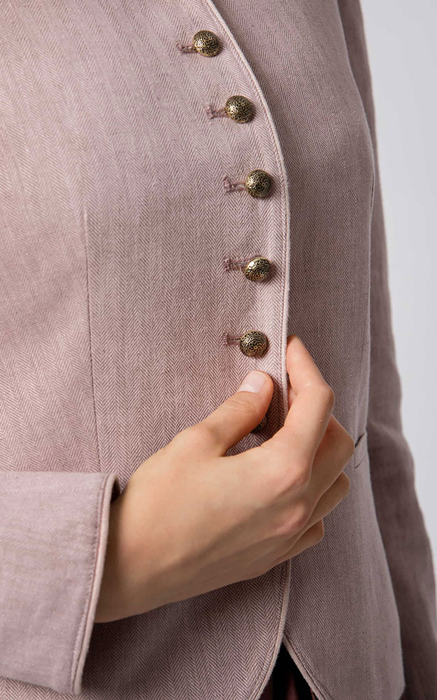 Jacke Marcella 2, rosenholz