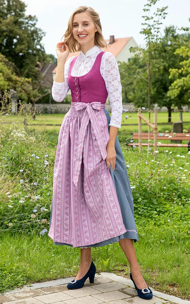 Schürze Attersee, beere Streifen