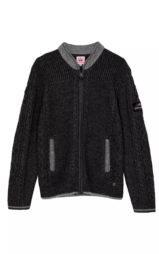 Strickjacke Baltus, anthrazit