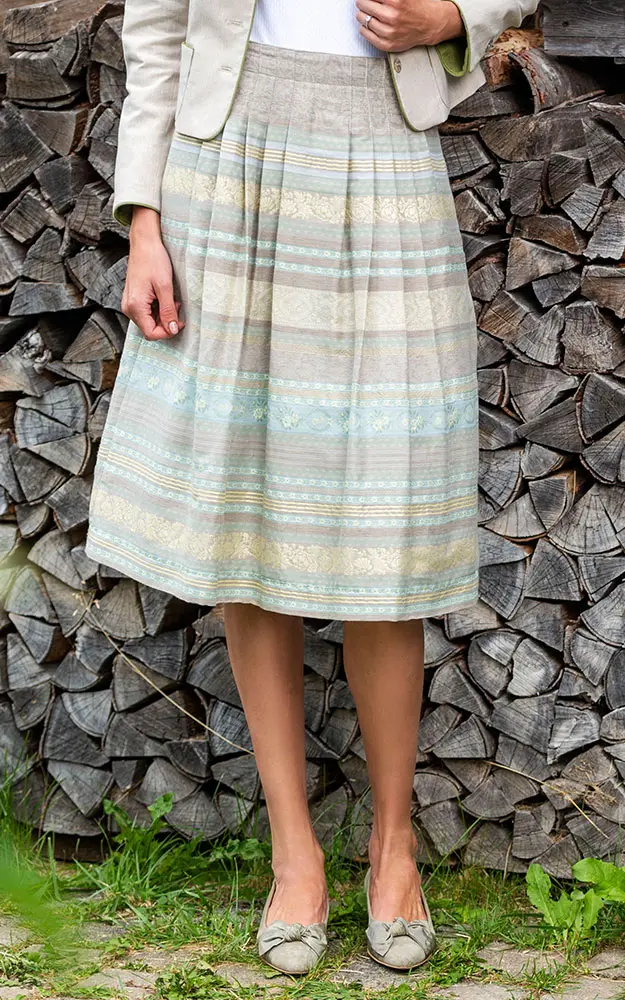 Rock Lindau, beige/hellblau