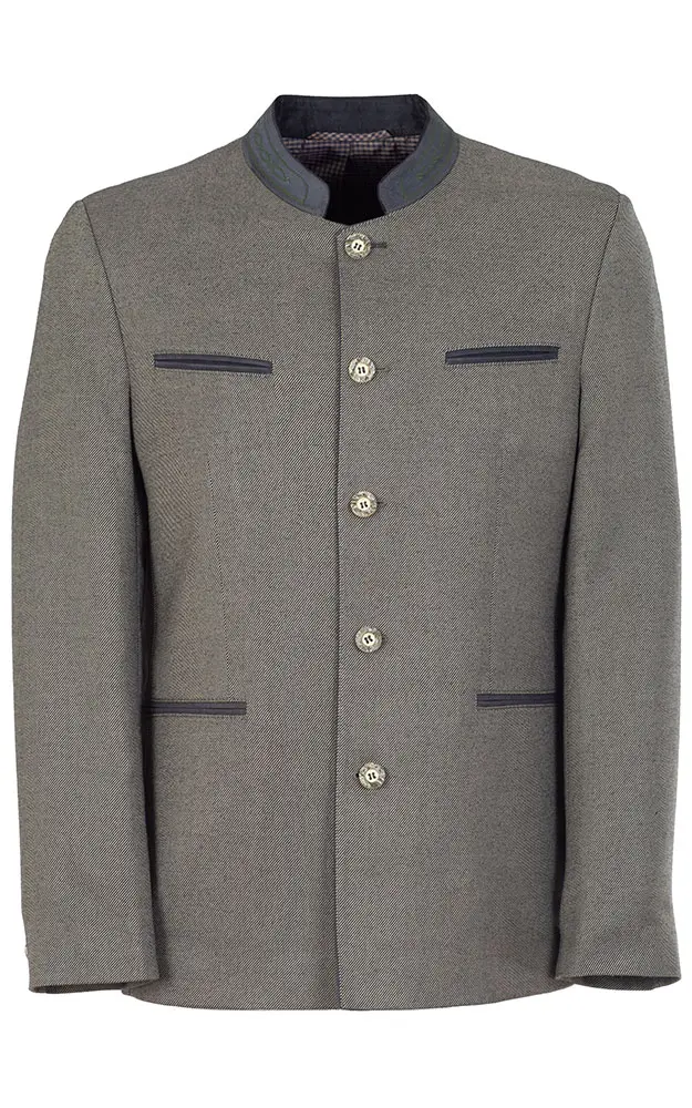 Janker Rosenheim, grün melange