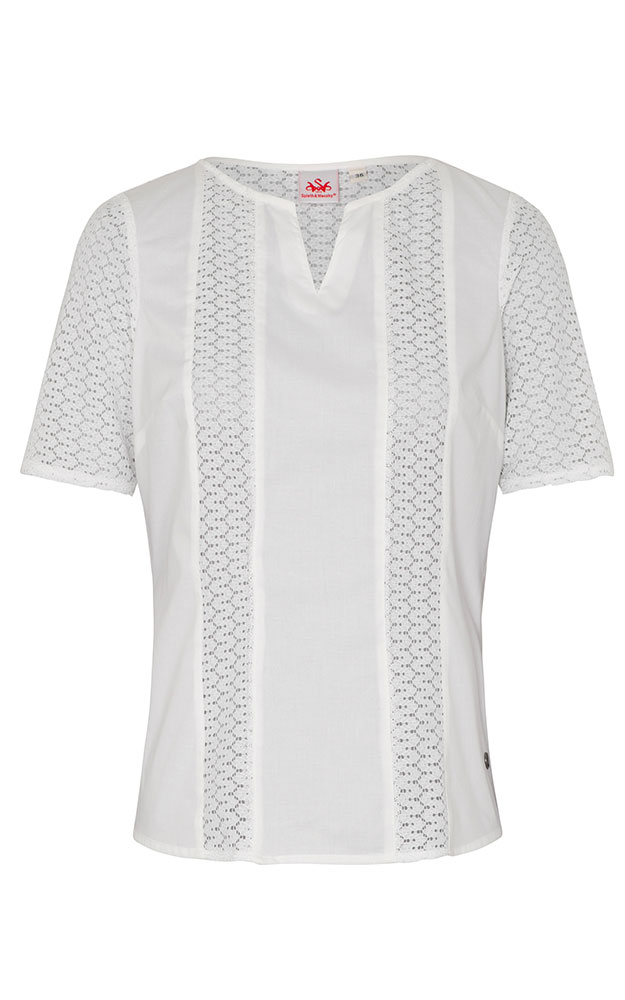 Trachtenbluse Alison, creme