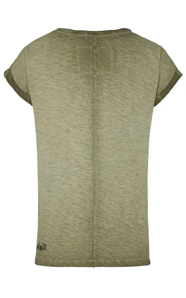 Damen-Shirt Deluxe, oliv