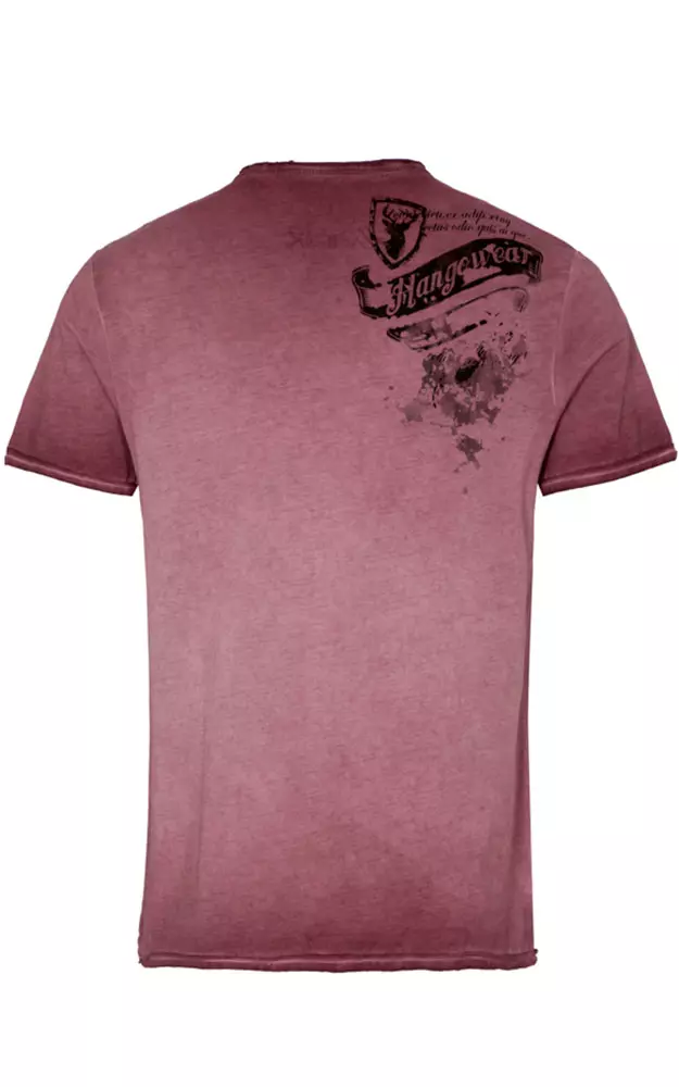 T-Shirt Hirsch, rot