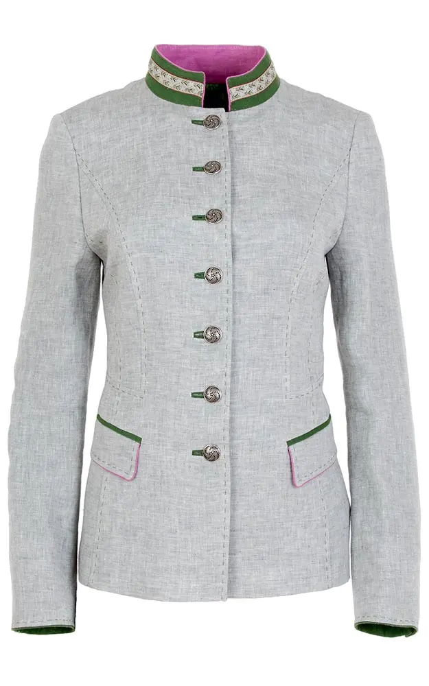 Jacke Abenab B 5045F, hellgrau