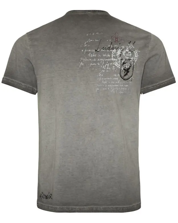 T-Shirt Ludwig, anthrazit