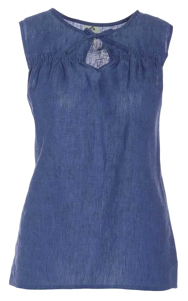 Trachtenbluse 35181 25405, blau