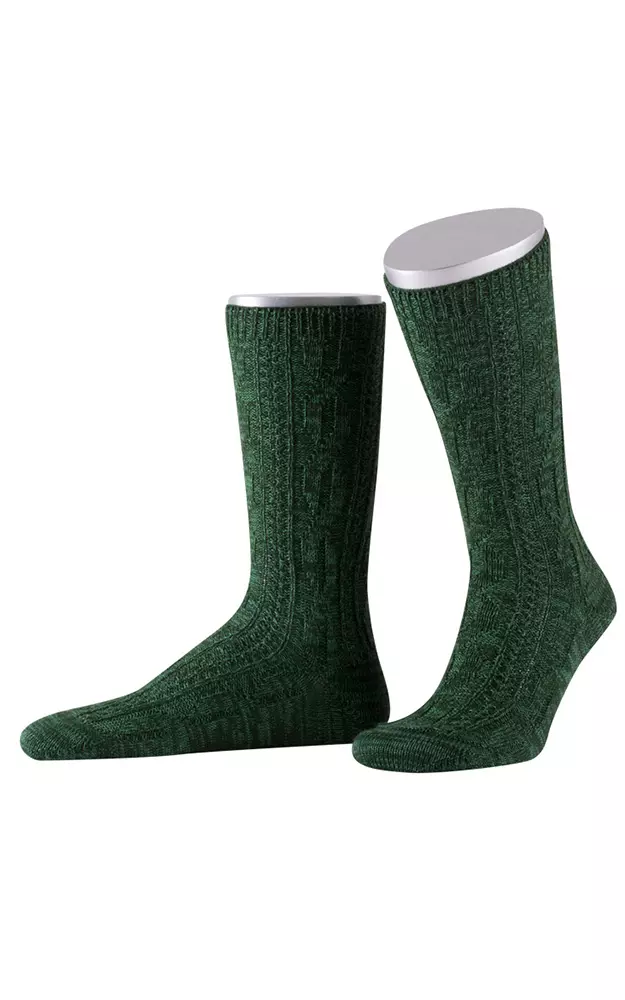 Socken L5789, tannengrün