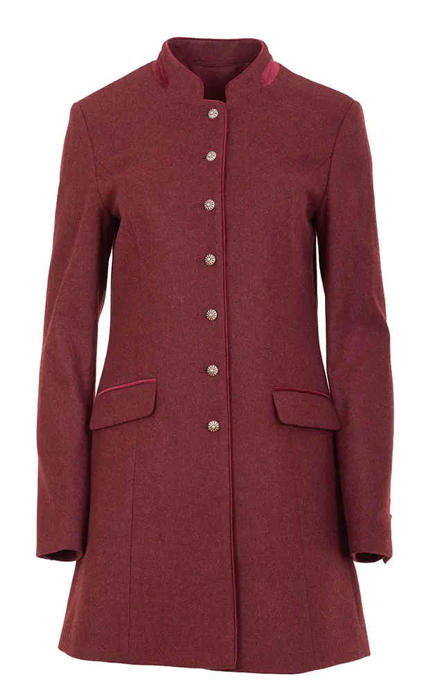 Gehrock Inka, weinrot