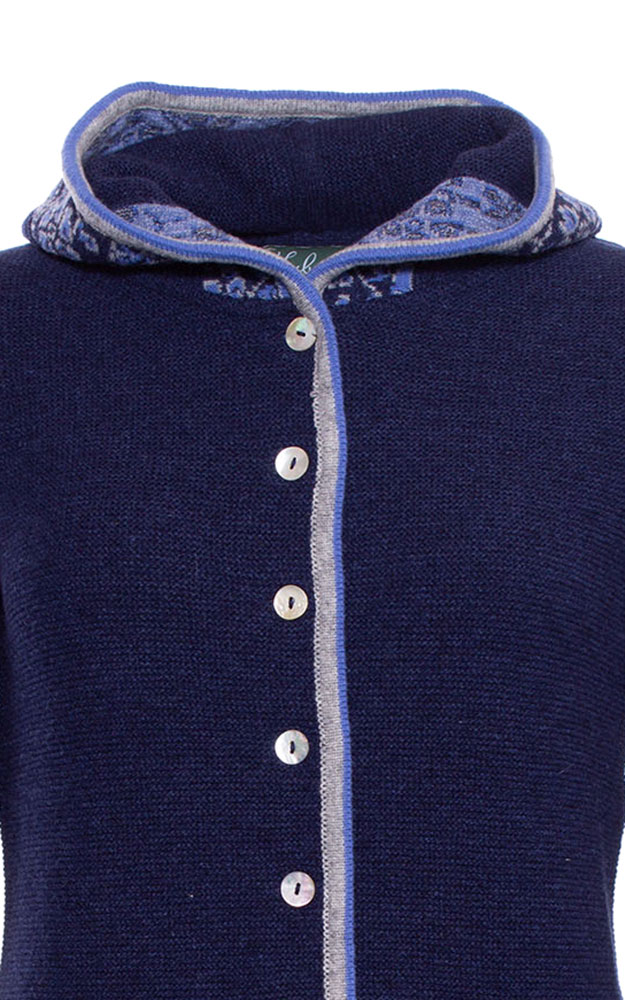 Strickjacke Malou, dunkelblau