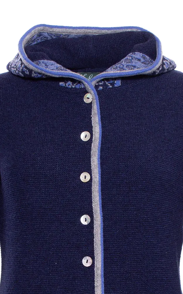 Strickjacke Malou, dunkelblau