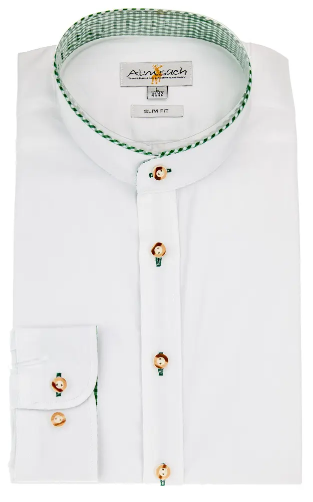 Hemd HE 924, weiß SK - Slim fit
