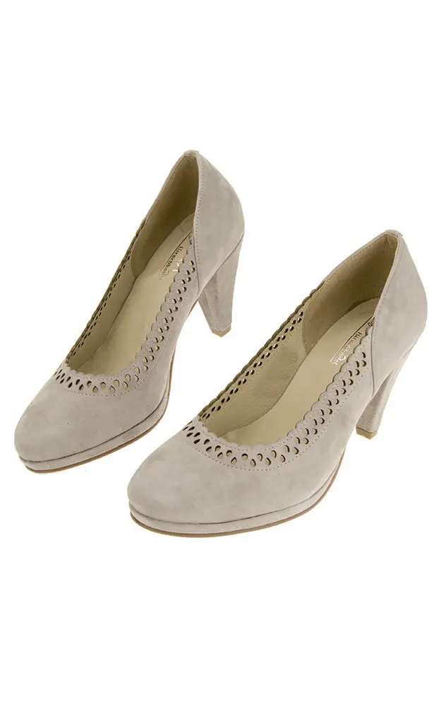 Velours-Schuhe 3004529031, grau