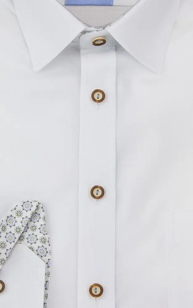 Hemd 2575 4041 40, weiß - Slim fit