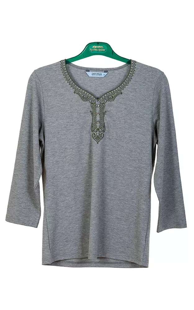 Damen-Shirt 9539 81100, grau