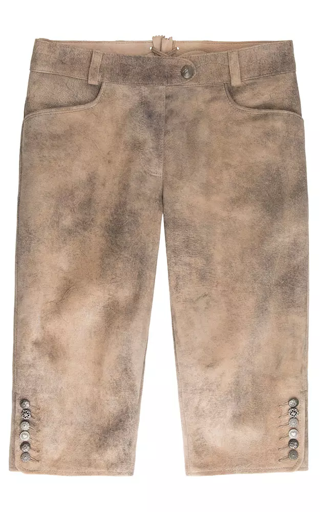 Damenlederhose Felizitas, beige