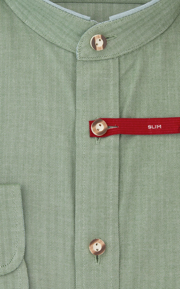 Hemd 9123 SK, mint - Slim fit