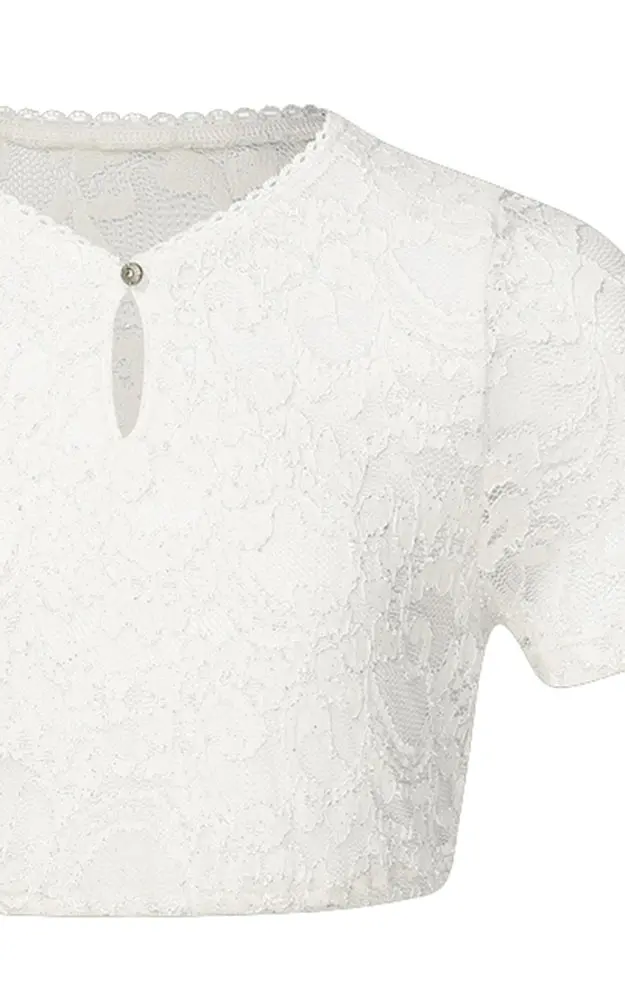 Kinderbluse 15 00141, weiß