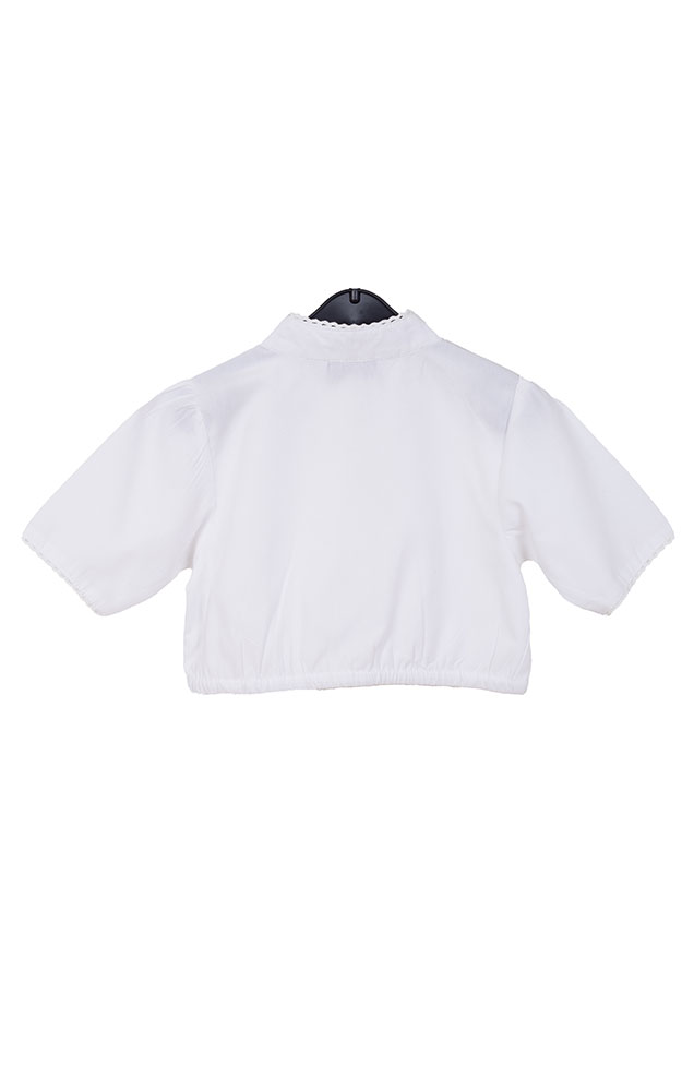 Kinderbluse 74, weiß