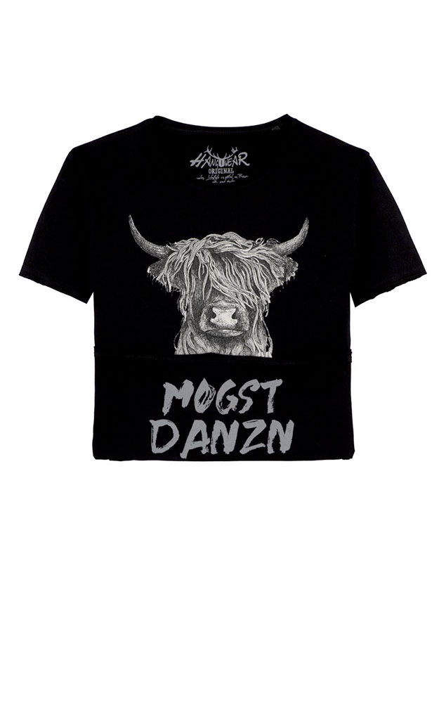 T-Shirt Dickschädl, schwarz