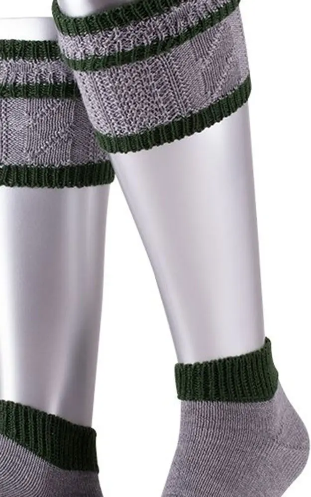 Loiferl kurz, mittelgrau/tanne