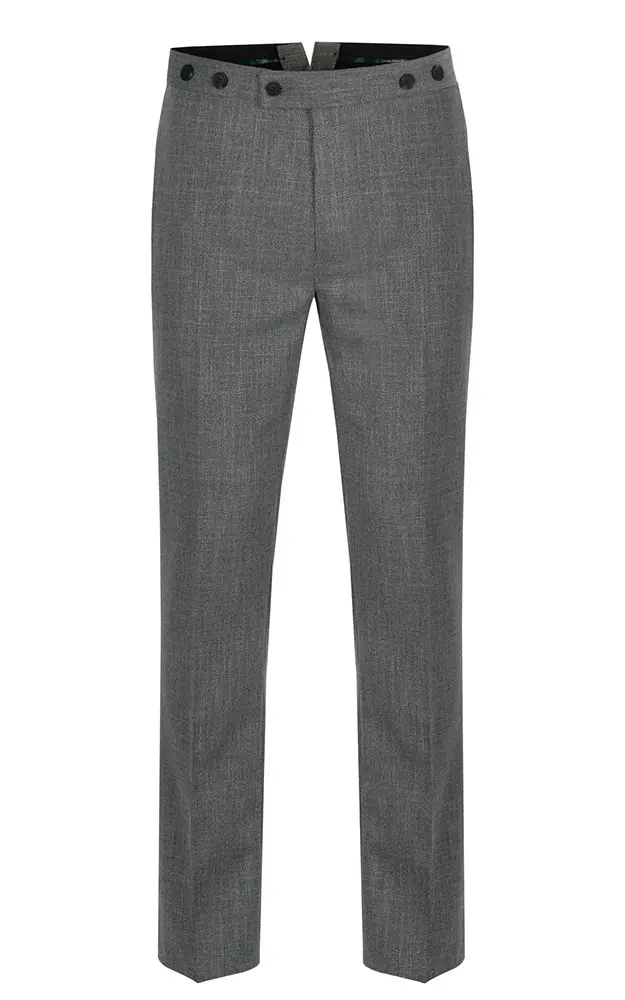 Hose Spitzbund, mittelgrau