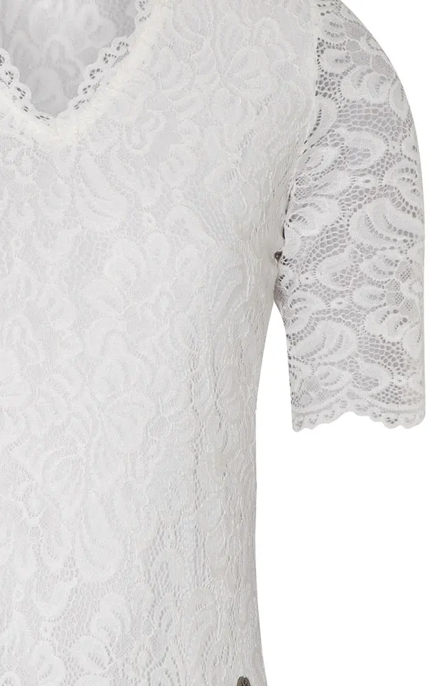 Trachtenbluse Arktis, offwhite