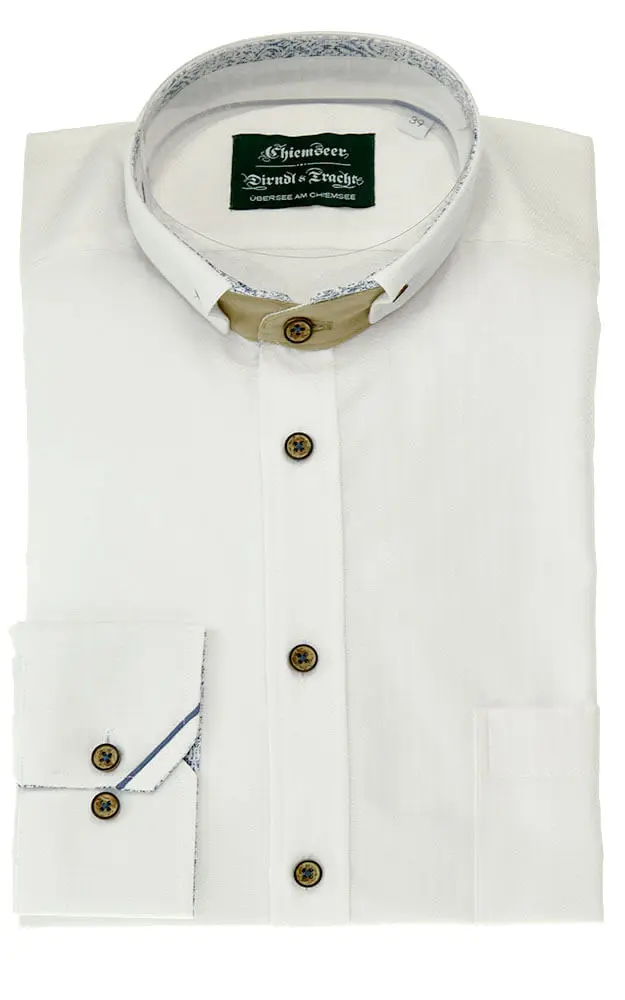 Hemd 3042, weiß - Slim fit