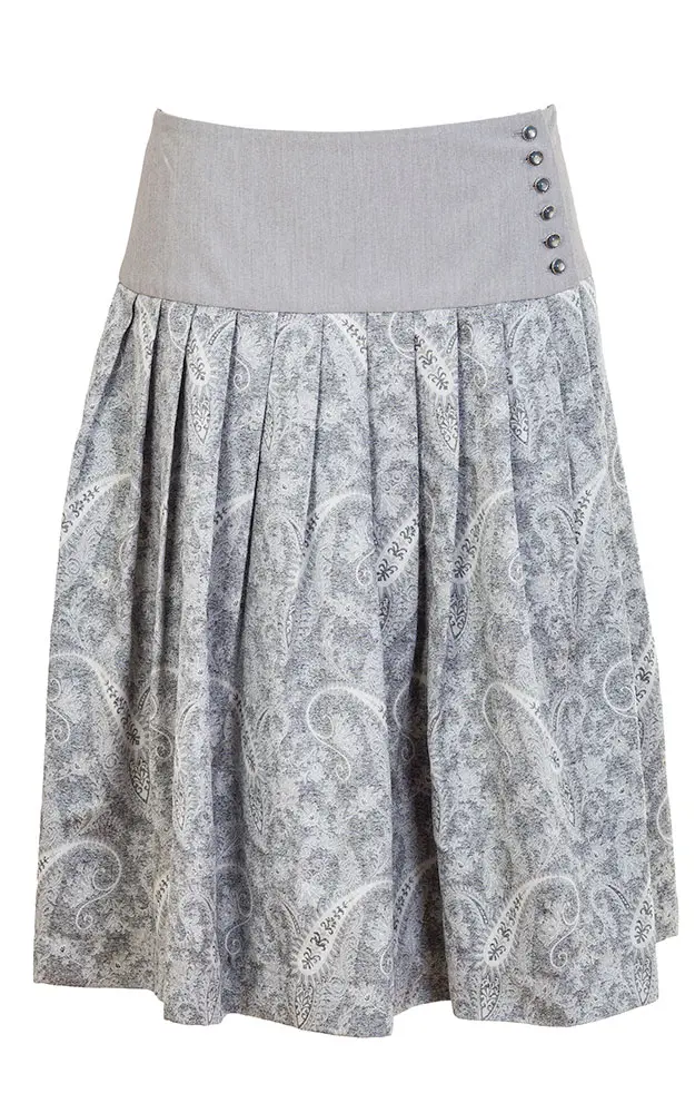 Rock Rum, silbergrau