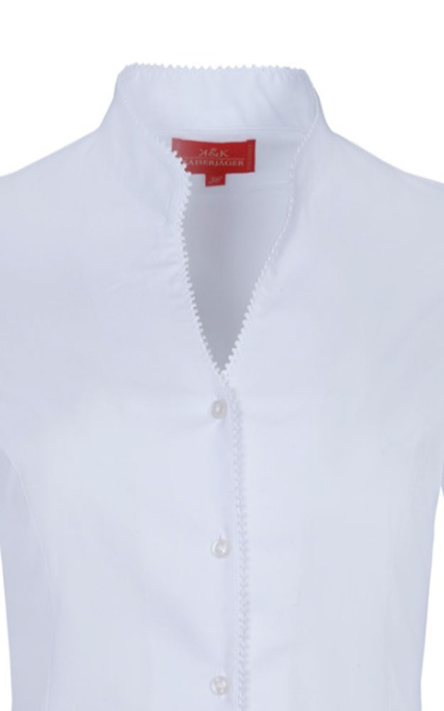 Trachtenbluse SA-101-02, weiß