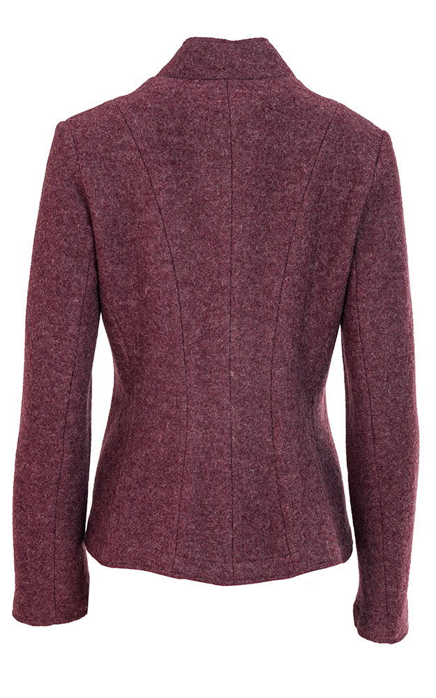 Walkjacke Gabriela, brombeer
