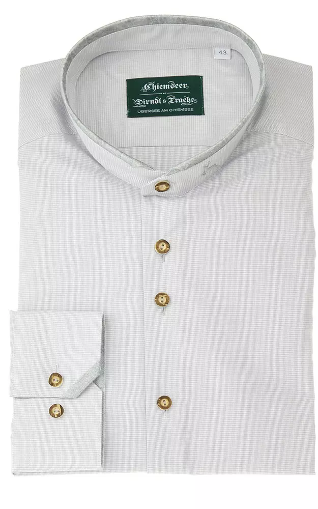 Hemd 3004 19104, grau - Slim fit