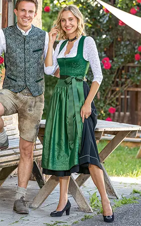 Midi-Dirndl Grüntal