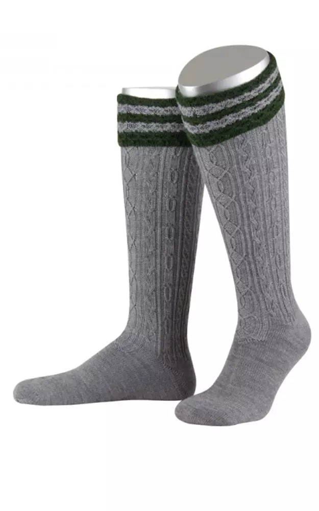 Kniestrümpfe L460R, grau