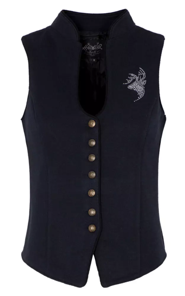 Damen-Weste Qalina, dunkelblau